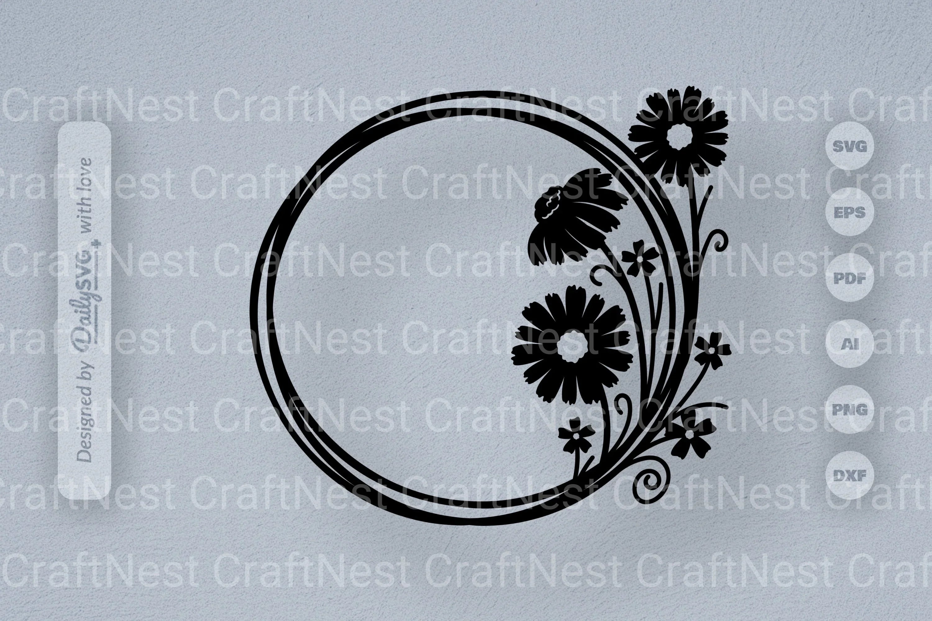 Wild Floral SVG Bundle for Creative Projects