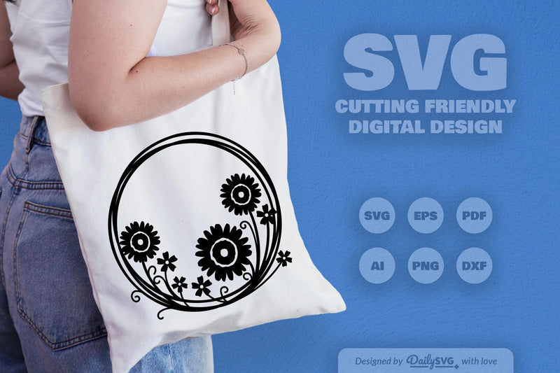 Wild Floral SVG Bundle 35 - CraftNest - Digital Crafting and Art