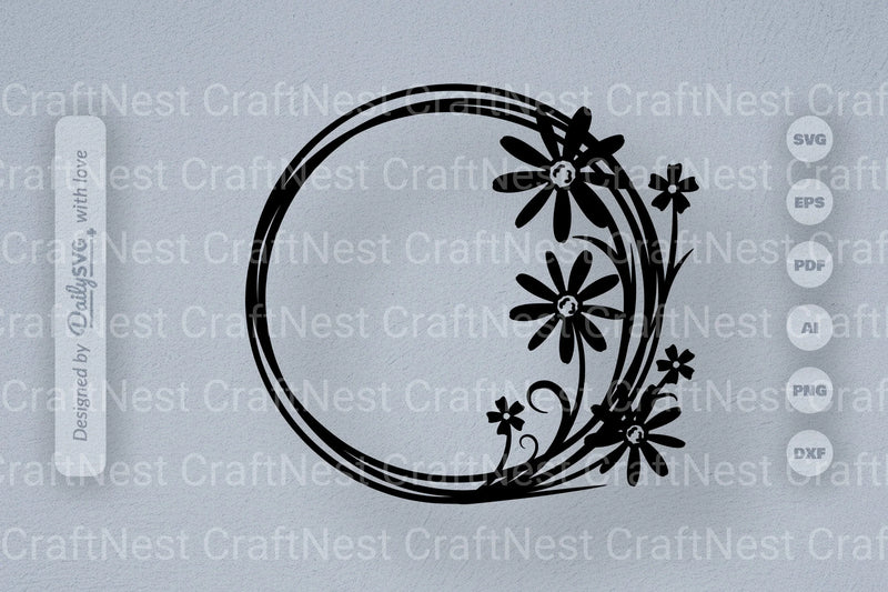 Wild Floral SVG Bundle 40 - CraftNest - Digital Crafting and Art