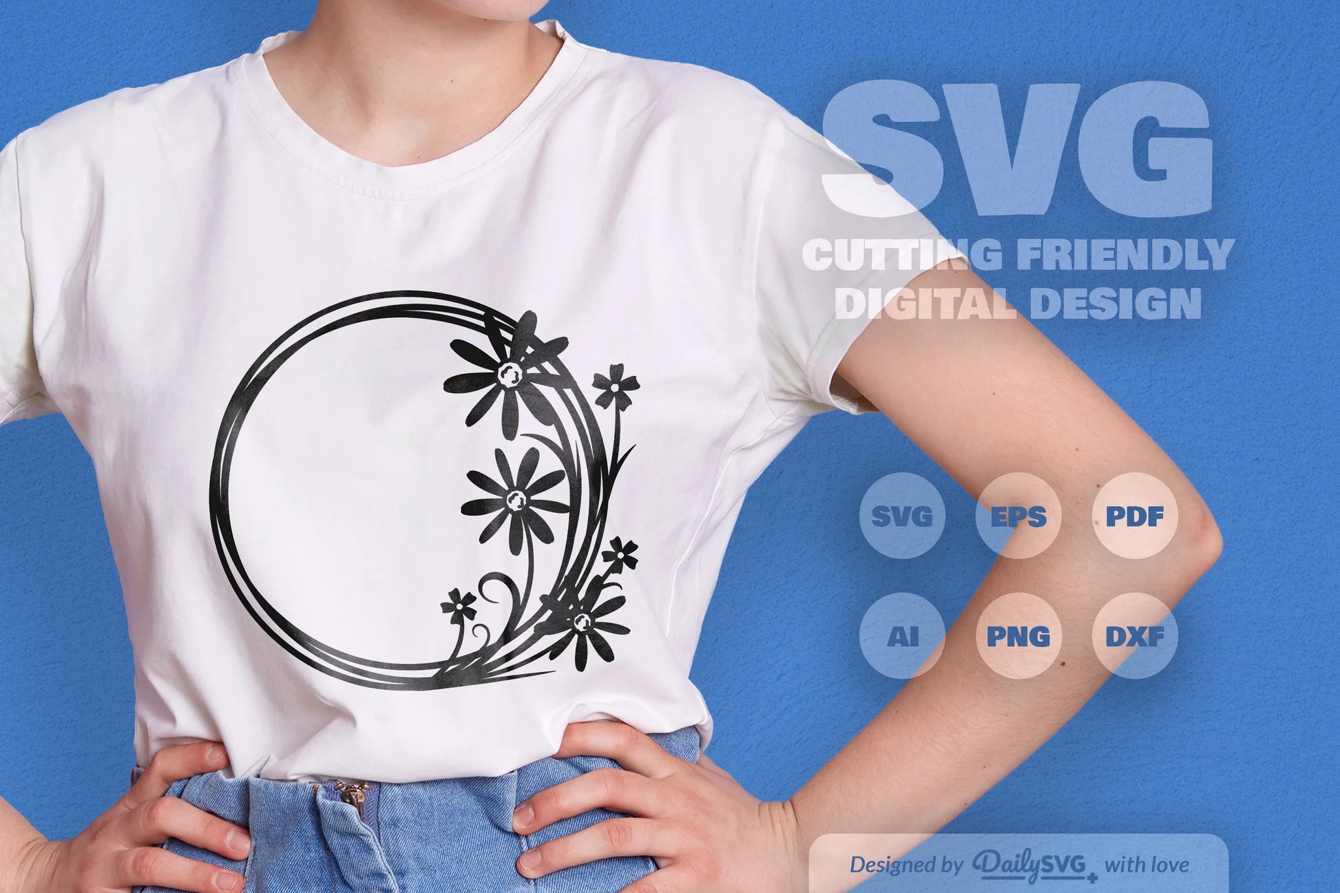 Wild Floral SVG Bundle 40 - CraftNest - Digital Crafting and Art