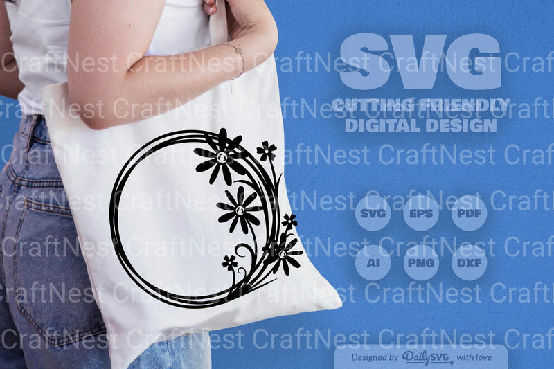 Wild Floral SVG Bundle 40 - CraftNest - Digital Crafting and Art
