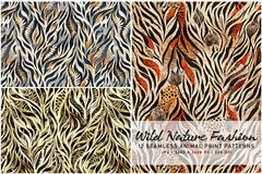 Wild Nature Fashion - Animal Print - CraftNest - Digital Crafting and Art