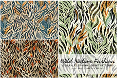 Wild Nature Fashion - Animal Print - CraftNest - Digital Crafting and Art