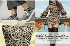 Wild Nature Fashion - Animal Print - CraftNest - Digital Crafting and Art