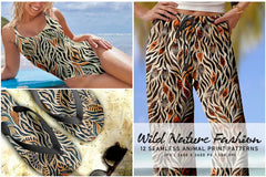 Wild Nature Fashion - Animal Print - CraftNest - Digital Crafting and Art