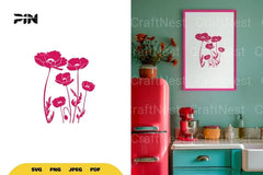 Wildflowers SVG Bundle - CraftNest - Digital Crafting and Art