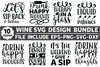 Wine Design SVG Bundle