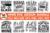 Wine SVG Bundle