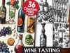 Wine Tasting Coloring Books