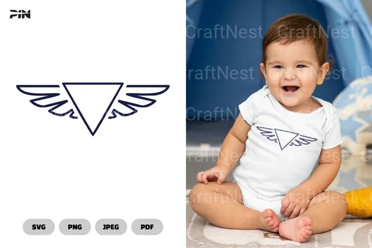 Winged Frame SVG Bundle - CraftNest - Digital Crafting and Art