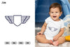 Winged Frame SVG Bundle