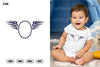 Winged Frame Wing SVG Bundle