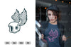 Winged Racer Helmet SVG Bundle