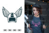Winged Racer Helmet SVG Bundle