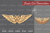 Wings Paw Laser Cut Decoration Clipart Bundle