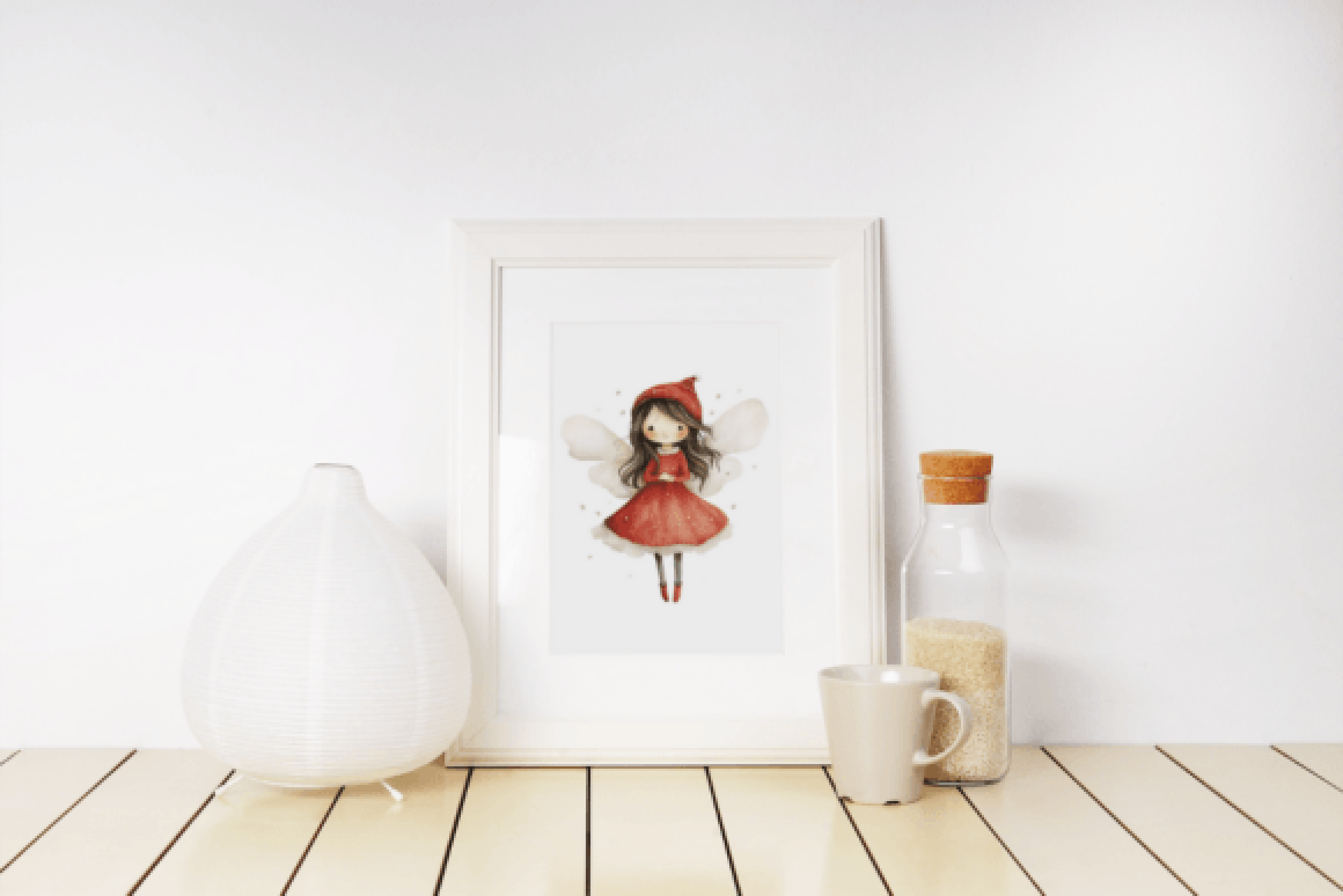 Winter Wonderland Fairy Clipart Bundle