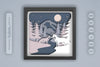 Winter Fox Papercut SVG Bundle