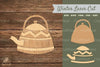 Winter Kettle Laser Cut Decoration Clipart Bundle