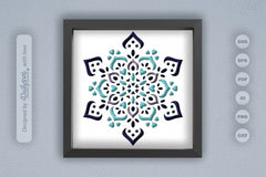 Winter Love Mandala Papercut SVG Bundle - CraftNest - Digital Crafting and Art