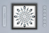 Winter Mandala Papercut SVG Bundle