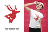 Winter Reindeer Scene SVG Bundle