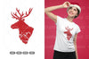 Winter Reindeer Scene Clipart Bundle