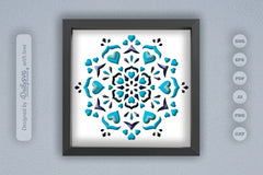 Winter Snow Mandala Papercut SVG Bundle - CraftNest - Digital Crafting and Art