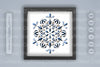Winter Snowflake Mandala Papercut SVG Bundle