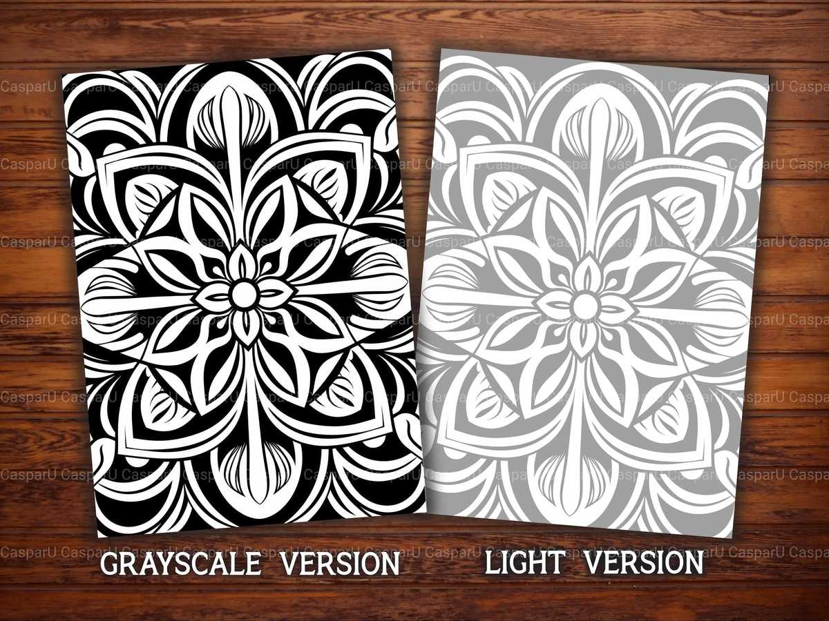 Winter Mandala Coloring Books - CraftNest