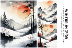 Winter in Japan - Asian - CraftNest - Digital Crafting and Art