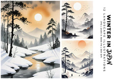 Winter in Japan - Asian - CraftNest - Digital Crafting and Art