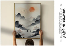 Winter in Japan - Asian - CraftNest - Digital Crafting and Art