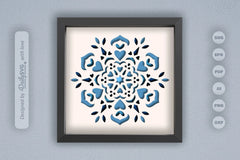 Winter Love Mandala Papercut SVG Bundle 1 - CraftNest - Digital Crafting and Art