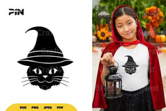 Witch Cat Halloween SVG Bundle - CraftNest - Digital Crafting and Art