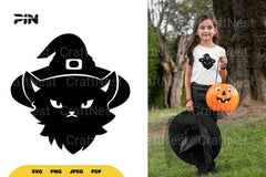 Witch Cat Halloween SVG Bundle - CraftNest - Digital Crafting and Art