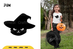 Witch Cat Halloween SVG Bundle - CraftNest - Digital Crafting and Art