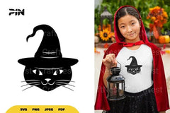 Witch Cat Halloween SVG Bundle - CraftNest - Digital Crafting and Art