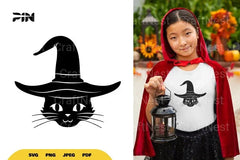 Witch Cat Halloween SVG Bundle - CraftNest - Digital Crafting and Art
