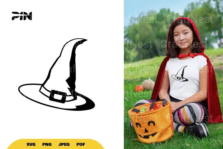 Witch Hat Halloween SVG Bundle - CraftNest - Digital Crafting and Art