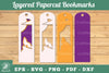 Wolf Layered Papercut Bookmarks Clipart Bundle