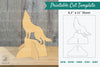 Wolf Printable Cut Template Bundle