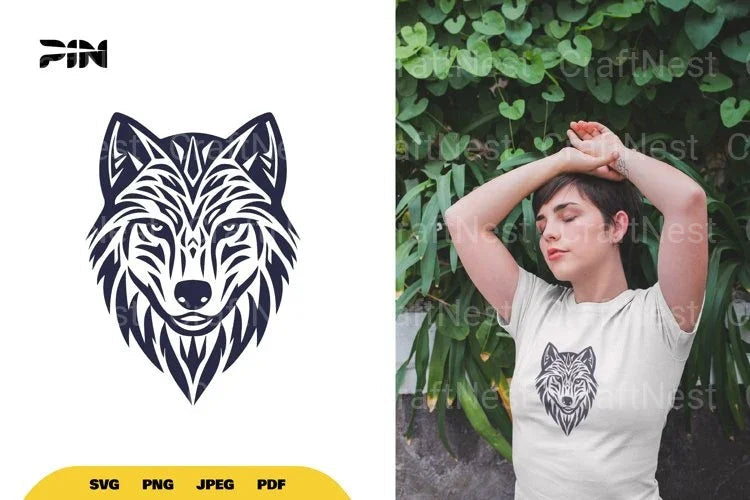 Wolf Logo SVG Bundle - CraftNest - Digital Crafting and Art