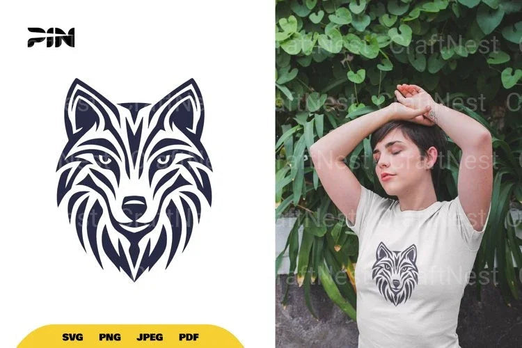 Wolf Logo SVG Bundle - CraftNest - Digital Crafting and Art