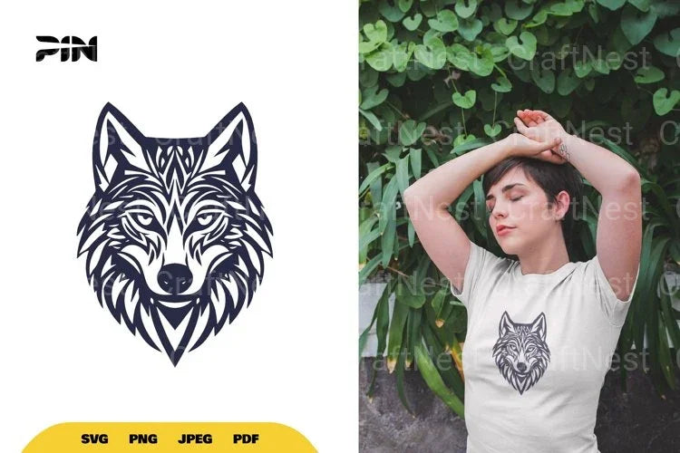 Wolf Logo SVG Bundle - CraftNest - Digital Crafting and Art