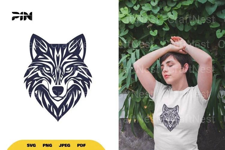 Wolf Logo SVG Bundle - CraftNest - Digital Crafting and Art