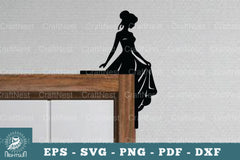 Women Door Corner Lasercut SVG Bundle - CraftNest - Digital Crafting and Art