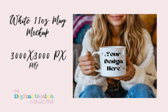 White Coffee Mug Mockup - CraftNest - Digital Crafting and Art