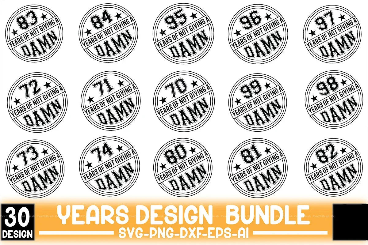Birthday SVG Bundle