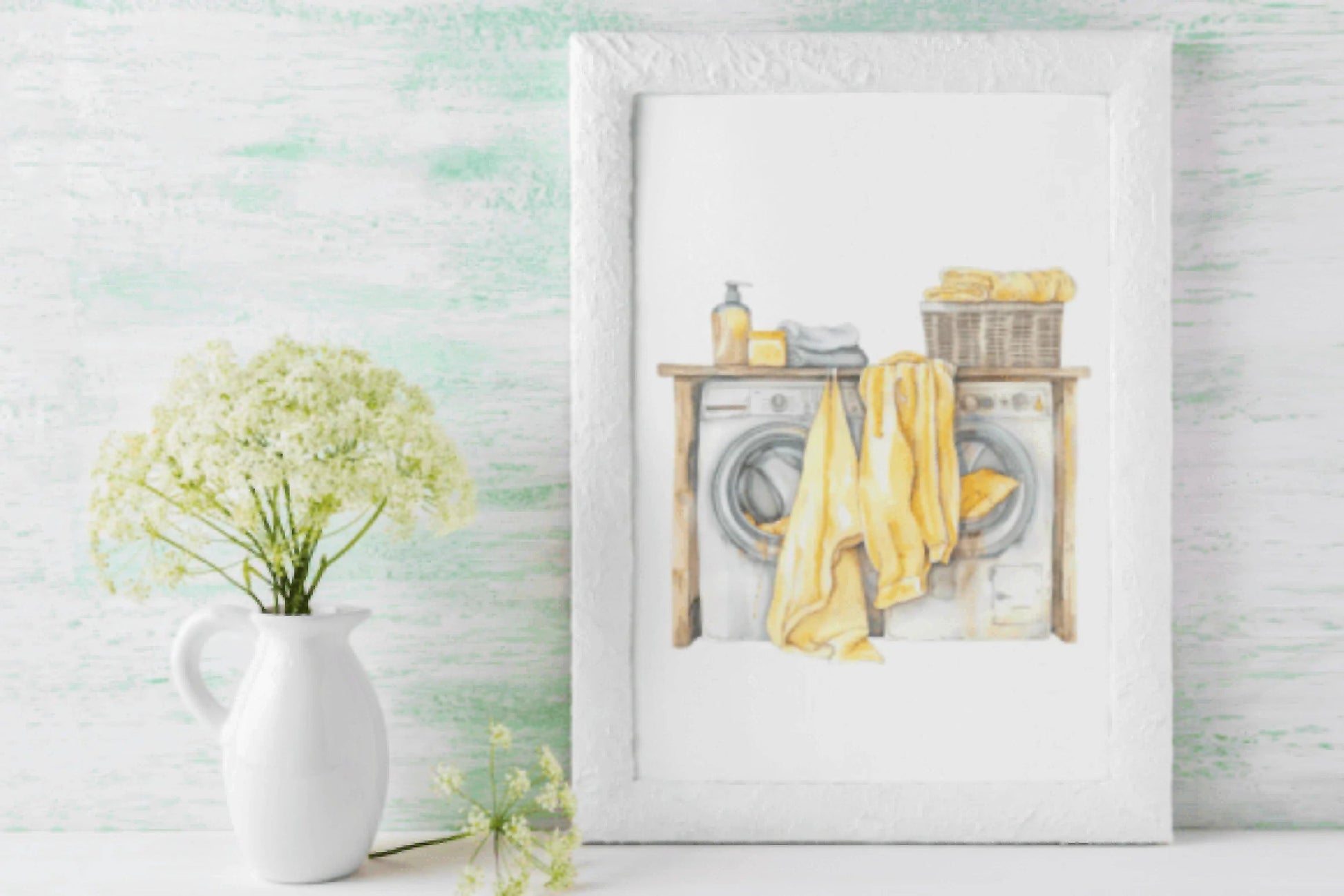 Yellow Cleaning Clipart Bundle - CraftNest - Digital Crafting and Art