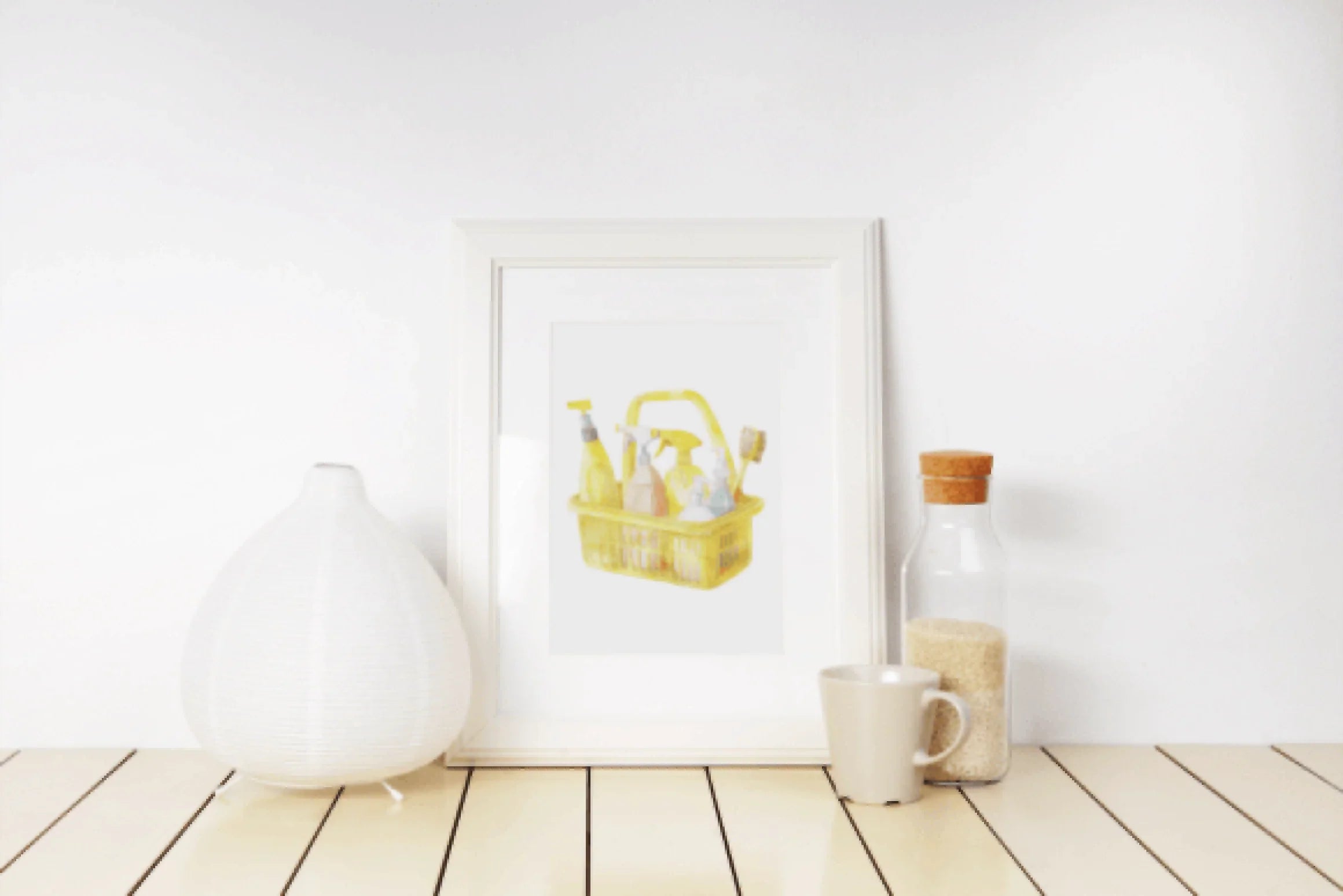 Yellow Cleaning Clipart Bundle - CraftNest - Digital Crafting and Art